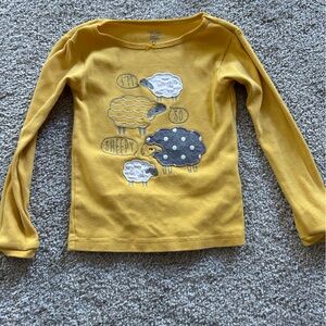 Carters 4t Sheep PJ Top